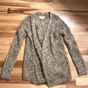 Lucky Brand Open Cardigan Chunky Sweater Size Small